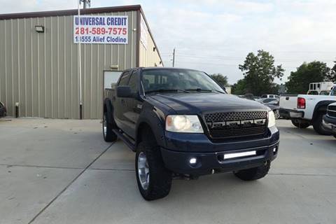2006 Ford F-150 for sale at Universal Credit in Houston TX