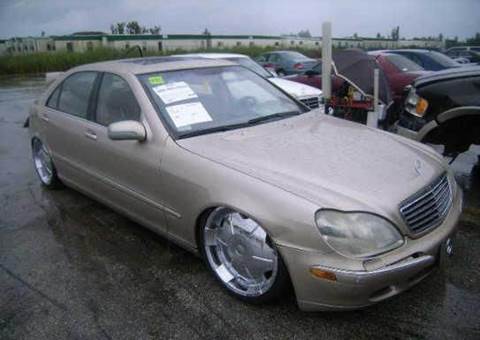 2002 Mercedes-Benz S-Class for sale at AUTO & GENERAL INC in Fort Lauderdale FL
