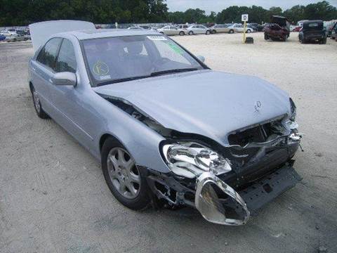 2001 Mercedes-Benz S-Class for sale at AUTO & GENERAL INC in Fort Lauderdale FL
