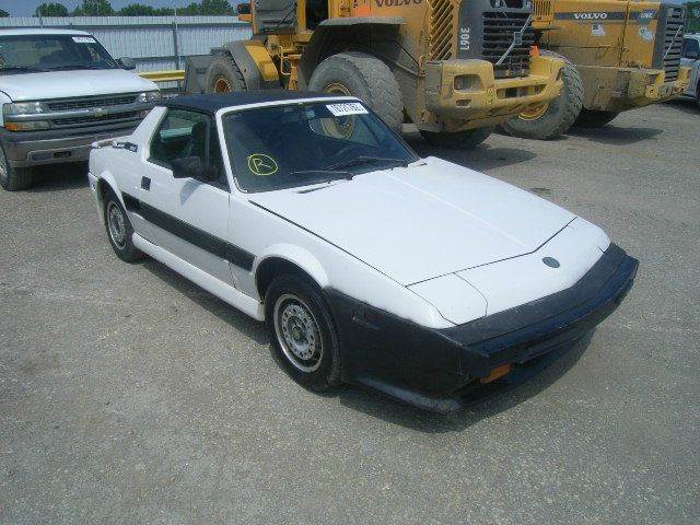 1987 FIAT BERTONE for sale at AUTO & GENERAL INC in Fort Lauderdale FL