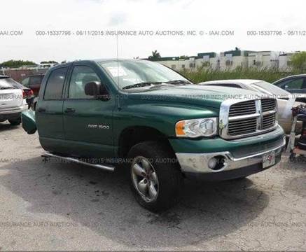 2003 Dodge Ram 1500 for sale at AUTO & GENERAL INC in Fort Lauderdale FL