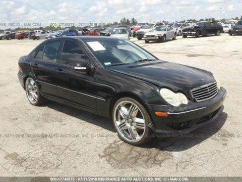 2002 Mercedes-Benz C-Class for sale at AUTO & GENERAL INC in Fort Lauderdale FL