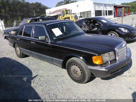1991 Mercedes-Benz 350-Class for sale at AUTO & GENERAL INC in Fort Lauderdale FL