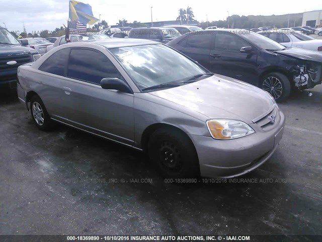 2002 Honda Civic for sale at AUTO & GENERAL INC in Fort Lauderdale FL