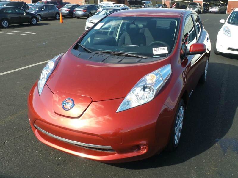 2015 Nissan LEAF for sale at AUTO & GENERAL INC in Fort Lauderdale FL