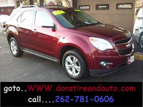 2010 Chevrolet Equinox for sale at Dons Tire & Auto in Butler WI