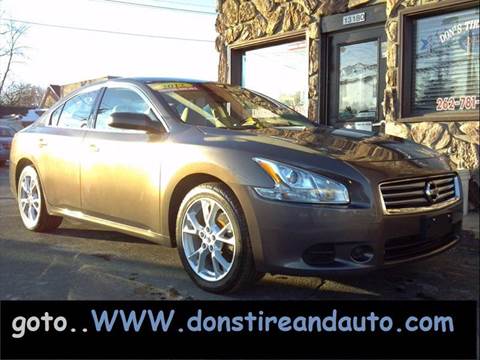 2012 Nissan Maxima for sale at Dons Tire & Auto in Butler WI