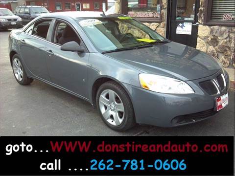 2009 Pontiac G6 for sale at Dons Tire & Auto in Butler WI