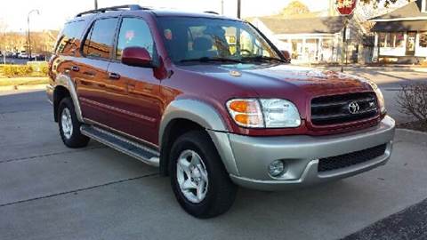 2002 Toyota Sequoia for sale at Franklin Motorcars in Franklin TN