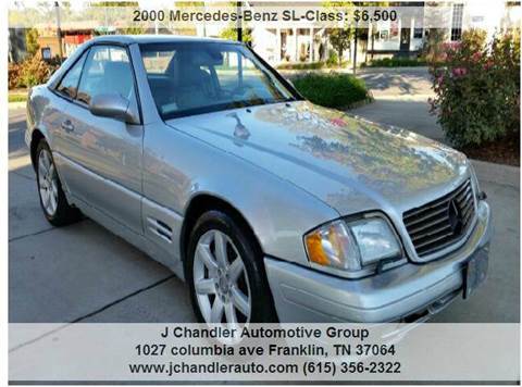 2000 Mercedes-Benz SL-Class for sale at Franklin Motorcars in Franklin TN