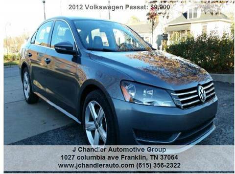 2012 Volkswagen Passat for sale at Franklin Motorcars in Franklin TN