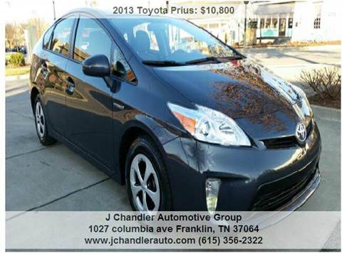 2013 Toyota Prius for sale at Franklin Motorcars in Franklin TN
