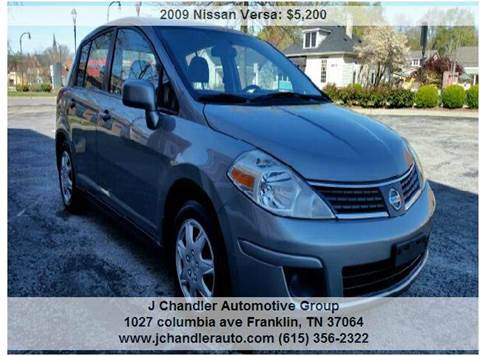 2009 Nissan Versa for sale at Franklin Motorcars in Franklin TN
