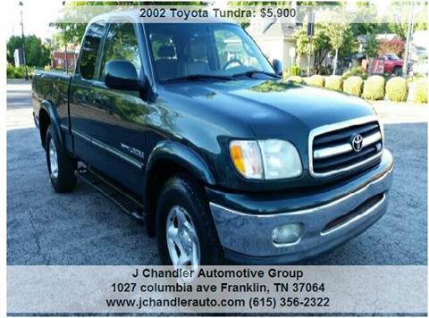 2002 Toyota Tundra for sale at Franklin Motorcars in Franklin TN