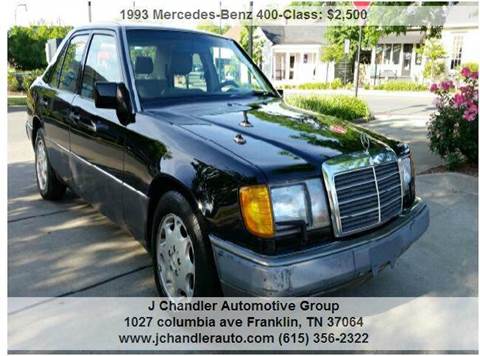 1993 Mercedes-Benz 400-Class for sale at Franklin Motorcars in Franklin TN