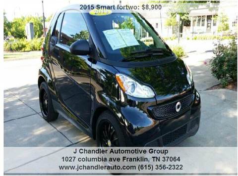 2015 Smart fortwo for sale at Franklin Motorcars in Franklin TN