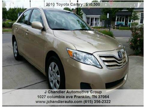 2010 Toyota Camry for sale at Franklin Motorcars in Franklin TN