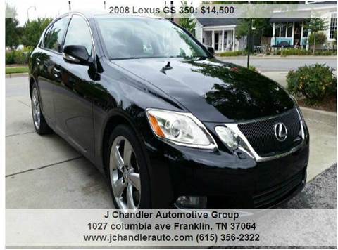 2008 Lexus GS 350 for sale at Franklin Motorcars in Franklin TN