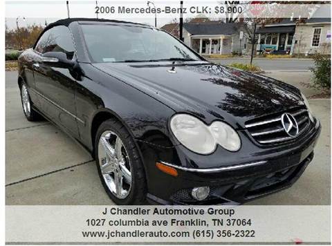 2006 Mercedes-Benz CLK for sale at Franklin Motorcars in Franklin TN