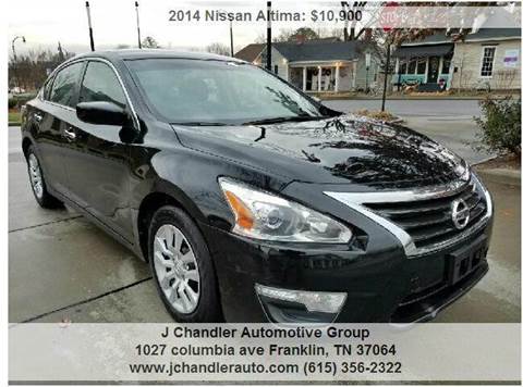 2014 Nissan Altima for sale at Franklin Motorcars in Franklin TN