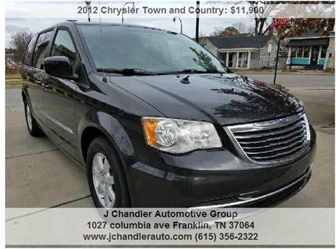 2012 Chrysler Town and Country for sale at Franklin Motorcars in Franklin TN