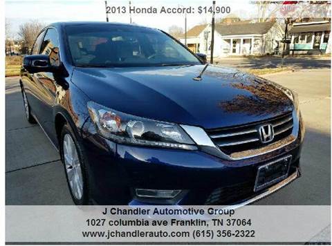 2013 Honda Accord for sale at Franklin Motorcars in Franklin TN