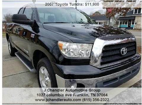 2007 Toyota Tundra for sale at Franklin Motorcars in Franklin TN