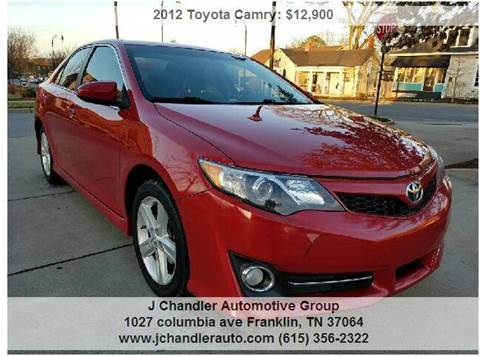 2012 Toyota Camry for sale at Franklin Motorcars in Franklin TN