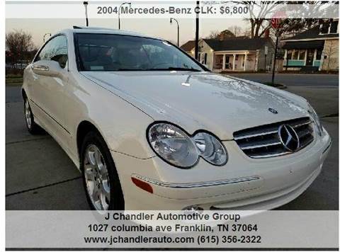 2004 Mercedes-Benz CLK for sale at Franklin Motorcars in Franklin TN