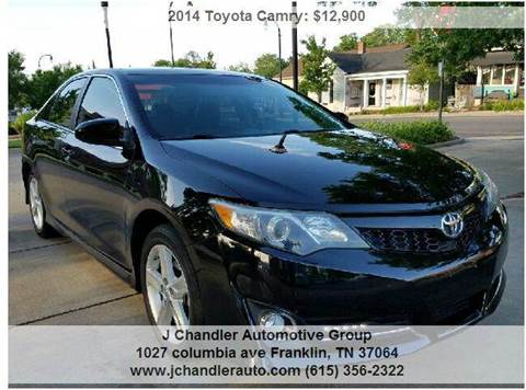 2014 Toyota Camry for sale at Franklin Motorcars in Franklin TN