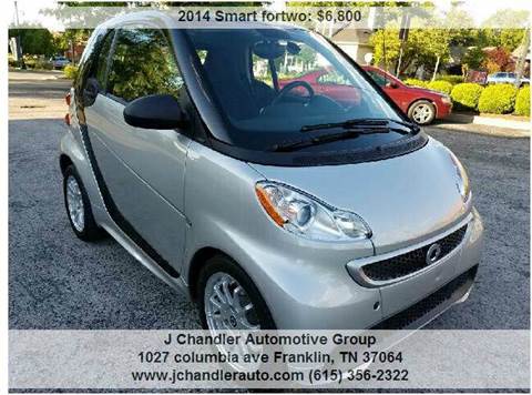 2014 Smart fortwo for sale at Franklin Motorcars in Franklin TN