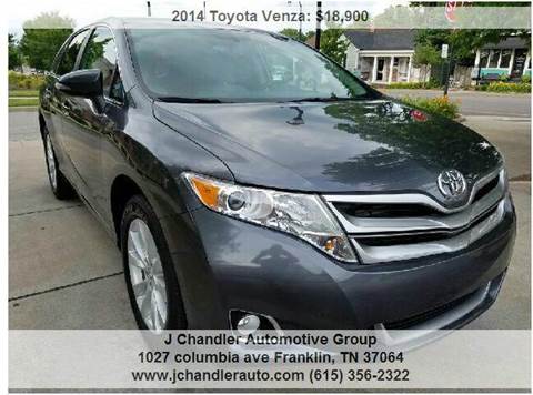 2014 Toyota Venza for sale at Franklin Motorcars in Franklin TN