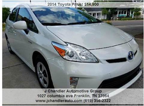 2014 Toyota Prius for sale at Franklin Motorcars in Franklin TN