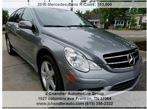 2010 Mercedes-Benz R-Class for sale at Franklin Motorcars in Franklin TN