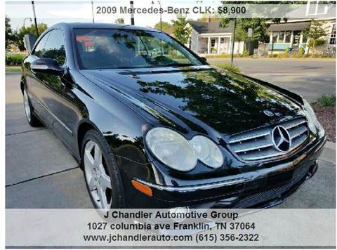 2009 Mercedes-Benz CLK for sale at Franklin Motorcars in Franklin TN