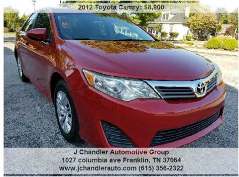 2012 Toyota Camry for sale at Franklin Motorcars in Franklin TN