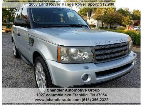 2008 Land Rover Range Rover Sport for sale at Franklin Motorcars in Franklin TN