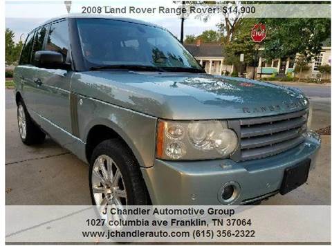 2008 Land Rover Range Rover for sale at Franklin Motorcars in Franklin TN