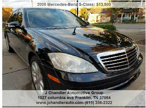 2008 Mercedes-Benz S-Class for sale at Franklin Motorcars in Franklin TN