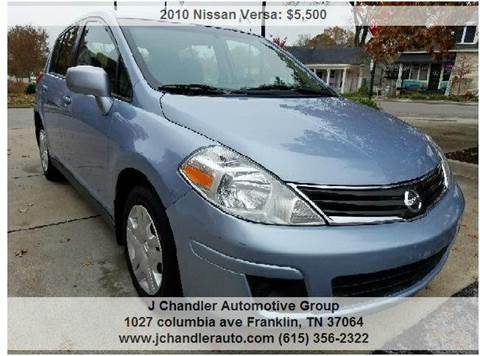 2010 Nissan Versa for sale at Franklin Motorcars in Franklin TN