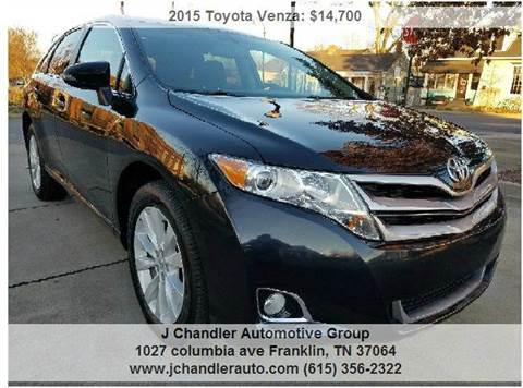 2015 Toyota Venza for sale at Franklin Motorcars in Franklin TN