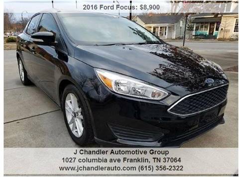 2016 Ford Focus for sale at Franklin Motorcars in Franklin TN