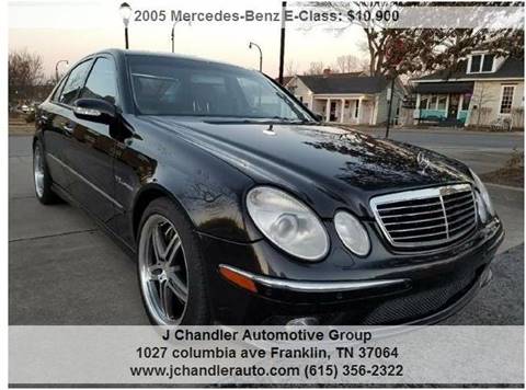2005 Mercedes-Benz E-Class for sale at Franklin Motorcars in Franklin TN