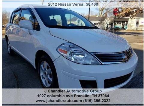 2012 Nissan Versa for sale at Franklin Motorcars in Franklin TN