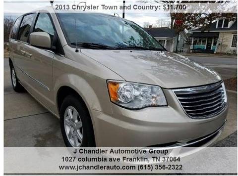 2013 Chrysler Town and Country for sale at Franklin Motorcars in Franklin TN