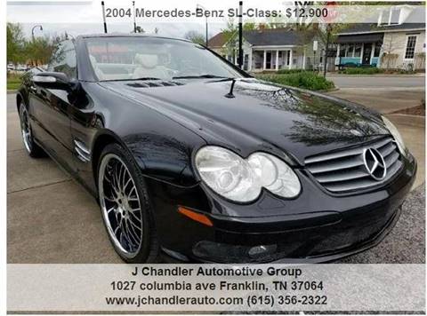 2004 Mercedes-Benz SL-Class for sale at Franklin Motorcars in Franklin TN