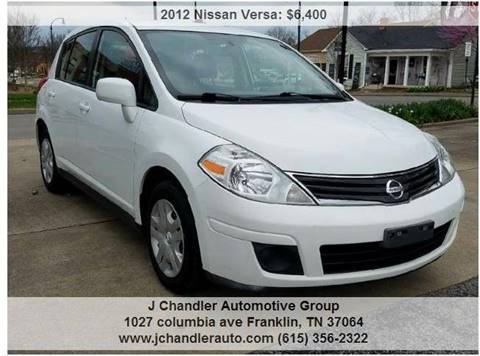2012 Nissan Versa for sale at Franklin Motorcars in Franklin TN
