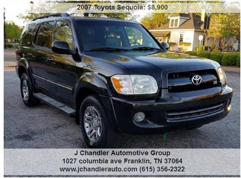 2007 Toyota Sequoia for sale at Franklin Motorcars in Franklin TN
