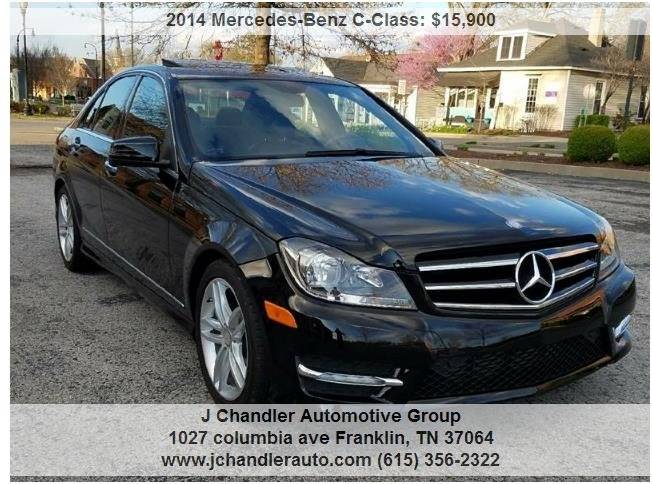 2014 Mercedes-Benz C-Class for sale at Franklin Motorcars in Franklin TN