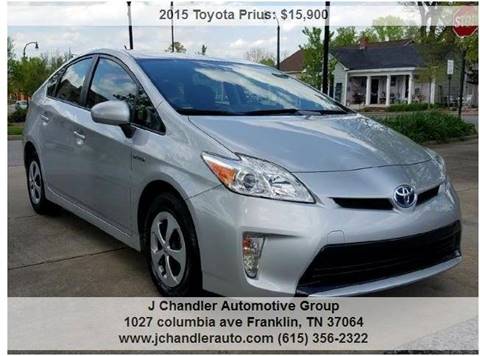 2015 Toyota Prius for sale at Franklin Motorcars in Franklin TN
